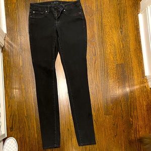 JESSICA SIMPSON blk jeggings sz 27